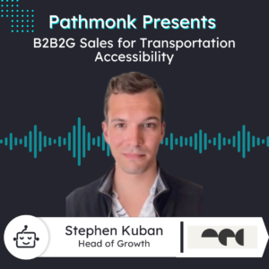 B2B2G Sales for Transportation Accessibility | Mikkel Wittrup Kruse from The Routing Company